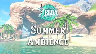 Zelda | Laverra Beach 🌊 Summer Ambience [3 Hours]
