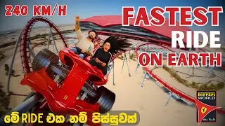 Ferrari World&rsquo;s FASTEST Roller Coaster 😱 | Formula Rossa POV &ndash; 240 KM/H