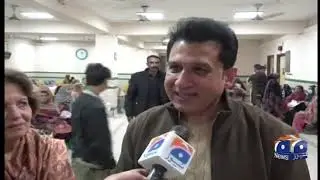 Geo News covered Mr. Atif Rana, CEO of the Lahore Qalandars, visit to PSRD.