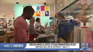 Oregon among 22 states to raise minimum wage in 2026