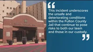 Detention officer attacked by inmate with homemade shank
