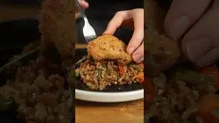 Chicken and buckwheat #chickenrecipes #cooking #food #chickenrecipe #buckwheat