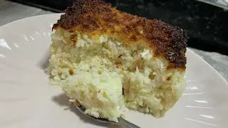 Bolo de coco | sem farinha | parece queijadinha