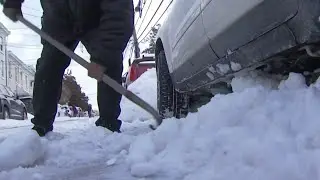 Limpieza de nieve en PA deja tres muertos