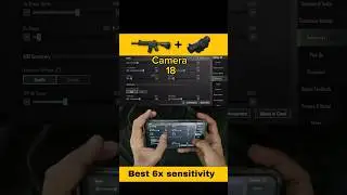 🔥6X Zero Recoil sensitivity | 6x no Recoil Spray | 6x Zero Recoil Sensitivity with Gyroscope
