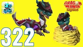 Dragon Mania Legends - Gameplay Walkthrough Part 322 - BOUNTY HUNTER DRAGON Hatching (iOS, Android).