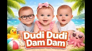 DUDI DUDI DAM DAM 😍 | Cute Baby Dance Song | AI Kids Rhyme