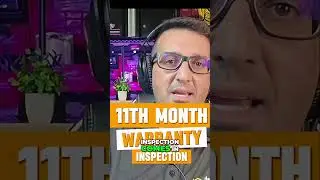 New Home? Inspect Before Warranty Expires!