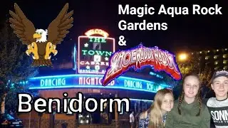 BENIDORM May 2019 - Birds of Prey and Aqua Rock Gardens pool - Vlog Part 3 (feat Shoe waddy waddy)