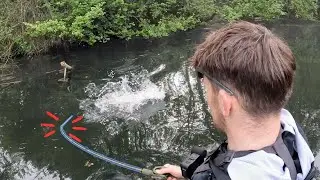 Ce gros brochet casse ma nouvelle canne casting en deux !! (beau brochet)