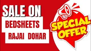 Sale on bedhsheets Dohar and Rajai DesiU-9910855501