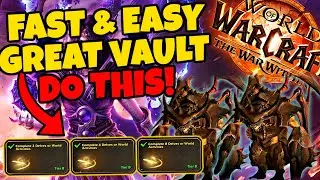 Fill Your Great Vault in 20 MINUTES! Fast & Easy Gear - Do This Now! | The War Within