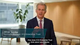 How we think about secondaries | ICG Enterprise Trust
