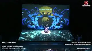 La Reina de la Noche, ópera La Flauta Mágica Orquesta Filarmónica de Toluca