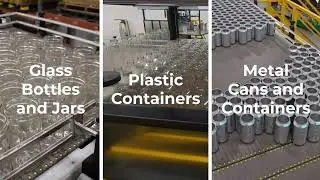 Container Handling for Glass, Plastic & Metal | Automated Packaging Solutions by Ska Fabricating
