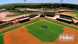 Gruver ISD Baseball & Softball Fieds set with Matrix&reg; Turf from Hellas | Gruver, TX