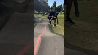 Pump track day 1st time #enjoy #skate #skatebaording #skateboard #skater #pumptrack