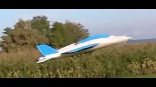 MIG-41 PAK DP Prototype Maiden 3D printed Interceptor 50mm EDF
