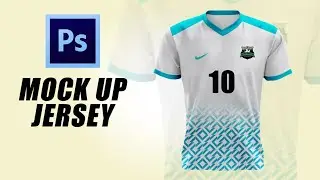 How To Make a Jersey Mockup Design \\ Cara Membuat Mock Up Jersey dengan Photoshop cs 6