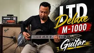 LTD deluxe M-1000 guitar