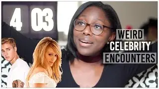 AWKWARD CELEBRITY ENCOUNTERS | Justin Bieber, Hilary Duff & more!