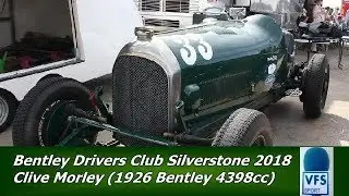 Clive Morley Interview Bentley Drivers Club Silverstone 2018