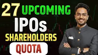 Upcoming IPOs with Shareholders Quota 2026 | 27 Upcoming IPOs - SBI AMC ,KOTAK IPO & Others