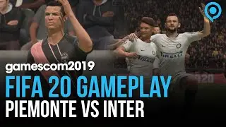 FIFA 20 Gameplay Esclusivo! Piemonte vs Inter dalla Gamescom