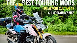My Full Touring Setup on the TVS Apache 200 4V BS6 | Big Announcement | 