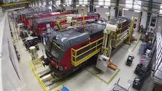 Vectron el-lokomotiv samles og klarg&oslash;res