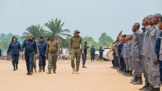  🛑DIRECT KASANGULU LANCEMENT FORMATION DE 700 NOUVELLES RECRUES DE POLICE,VPM JACQUEMIN DONNE LE GO