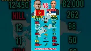 Serbia vs Montenegro Military Power Explained