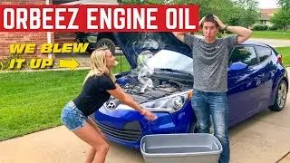 We Put 100,000 ORBEEZ In My Car Engine!! OMG