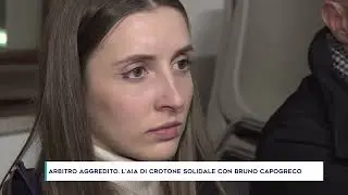 ARBITRO AGGREDITO. L'AIA DI CROTONE SOLIDALE CON BRUNO CAPOGRECO