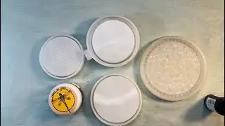 #193 Resin Makeup Compact & UV DTF Stickers @Resiners_Official epoxy resin @usherl250 