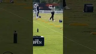 Friday at The Open, what players & what a golf course!! 😍