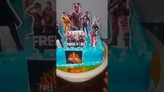 Freefire theme cake #cake #cakeart #Harshcake #freefire