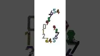Number Lore Snakes transform (1-9) part 6 #shorts #youtubeshorts #shortvideo