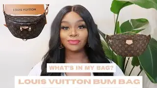 WHATS IN MY BAG? | LOUIS VUITTON BUM BAG | WHY YOU NEED ONE BEFORE THEY DISCONTINUE | ImMorganAshley