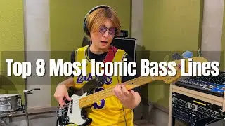 Top 8 Most Iconic Bass Lines (60s - 90s)