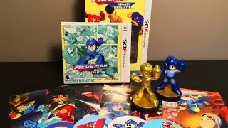 Mega Man Legacy Collection 3DS Unboxing [HD] (Collector's Edition)