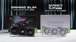 GeForce RTX&trade; 4070 SUPER GAMING X SLIM - Unboxing | MSI