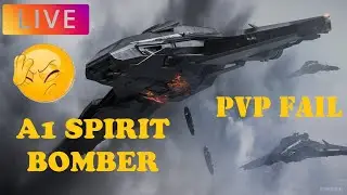 Star citizen - A1 BOMBING PVP FAIL. #starcitizen #gameplay
