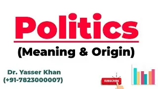Politics | Meaning Of Politics | Origin Of Politics | Political Science | Polity | Political Theory