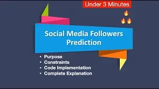 Social Media Followers Predictor - Using Prophet Library | Machine Learning