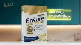 New & Advanced Ensure&reg; Diabetes Care with Clinically Proven Nutrition | MALAYALM