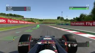 F1 2016 Fast lap time trial Hungaro ring hungary Red Bull racing
