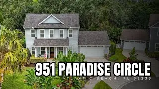 951 Paradise Preserve | Sunset Views Backing Up to Dutton Island Preserve| $850,000