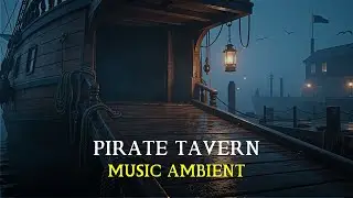 Old Pirate Tavern ⚓ Warm Lanterns & Sleep Music