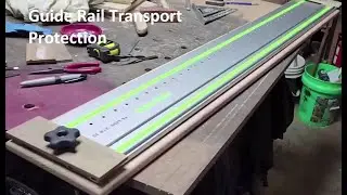 Track Saw Guide Rail Case (not really). More like a job site transport protector.